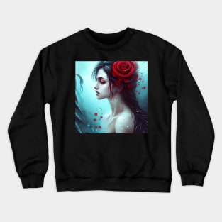 Roses for the Dead Crewneck Sweatshirt